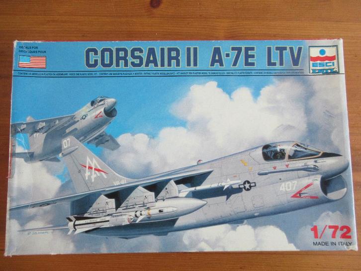 LTV A-7E Corsair II (Esci 1/72), Hobby en Vrije tijd, Modelbouw | Vliegtuigen en Helikopters, Zo goed als nieuw, Vliegtuig, 1:72 tot 1:144