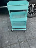 Ikea Raskög trolley licht groen/mint groen, Ophalen, Gebruikt, Minder dan 100 cm, 25 tot 50 cm