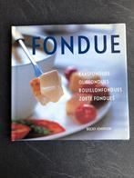 Fondue -kaasfondue, oliefondue, bouillon, Boeken, Kookboeken, Ophalen of Verzenden, Zo goed als nieuw