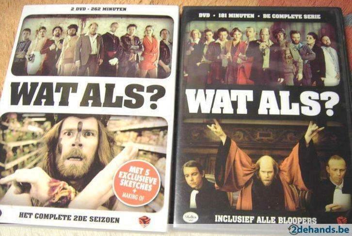 WAT ALS? SEIZOEN 1, Cd's en Dvd's, Dvd's | Tv en Series, Zo goed als nieuw, Komedie, Boxset, Alle leeftijden, Ophalen of Verzenden