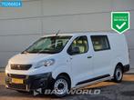 Peugeot Expert 120pk L3H1 Dubbel Cabine Airco Cruise PDC Dok, Auto's, Voorwielaandrijving, Stof, Euro 6, 4 cilinders