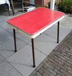 Vintage Brabantia keuken tafel, Huis en Inrichting, Tafels | Eettafels, Ophalen, Metaal, Gebruikt, 50 tot 100 cm