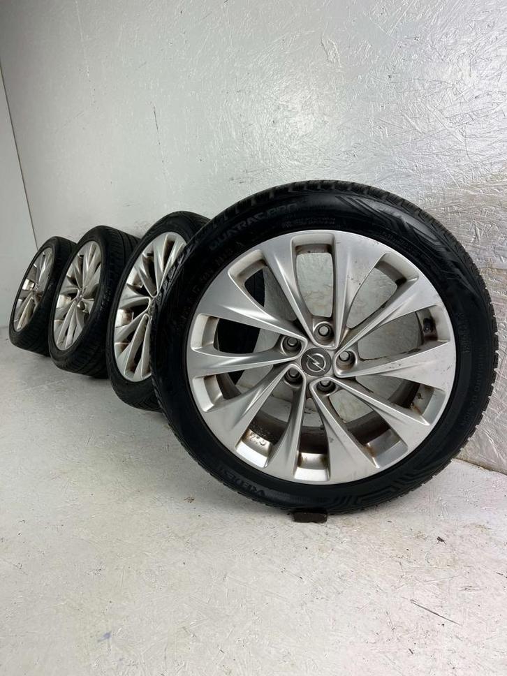 Originele Opel Astra Mokka velgen 17" 5x105 all-season 7mm!, Auto-onderdelen, Banden en Velgen, Banden en Velgen, All Season, 17 inch