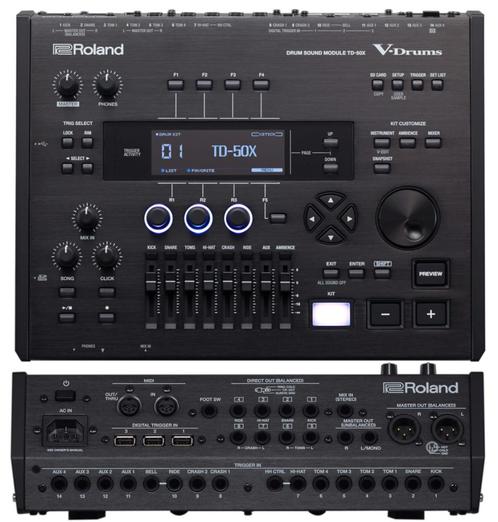 Roland TD-50X Drum Module | Elektronisch Drumstel | TD 50, Muziek en Instrumenten, Drumcomputers, Nieuw, Roland, Ophalen of Verzenden