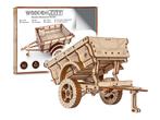 3D Houten Puzzel  Trailer for 4x4 Car - DIY Wood Builds, Verzenden, Minder dan 500 stukjes, Nieuw, Rubik's of 3D-puzzel