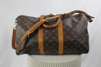 Louis Vuitton Keepall 45 Bandouliere - 457, Gebruikt, Bruin, Ophalen of Verzenden, LV