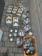 te koop diverse rvs Voerbakken met schuif systemen, Dieren en Toebehoren, Vogels | Parkieten en Papegaaien, Meerdere dieren, Dwergpapegaai of Agapornis