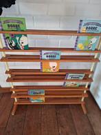 Vintage boekenrek, Huis en Inrichting, Woonaccessoires | Wandplanken en Boekenplanken, Ophalen