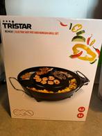 TriStar Elektrische Grillplaat - Perfect voor Korean BBQ, Ophalen of Verzenden, Uitneembare platen, Gebruikt
