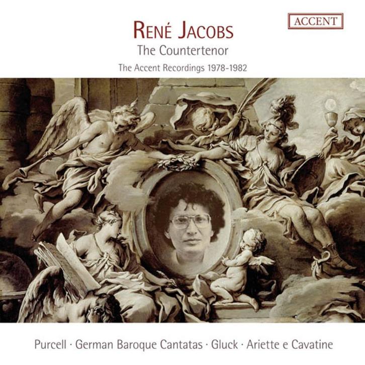 NIEUW 5CD Rene Jacobs, The Countertenor (Accent), Cd's en Dvd's, Cd's | Klassiek, Nieuw in verpakking, Vocaal, Barok, Boxset, Ophalen of Verzenden