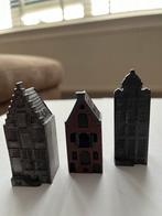 Vintage miniatuur grachtenpanden  van Tin, Ophalen of Verzenden