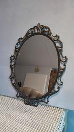 Antieke Ovale Spiegel, Antiek en Kunst, Antiek | Spiegels, Minder dan 100 cm, Minder dan 50 cm, Ophalen of Verzenden, Ovaal