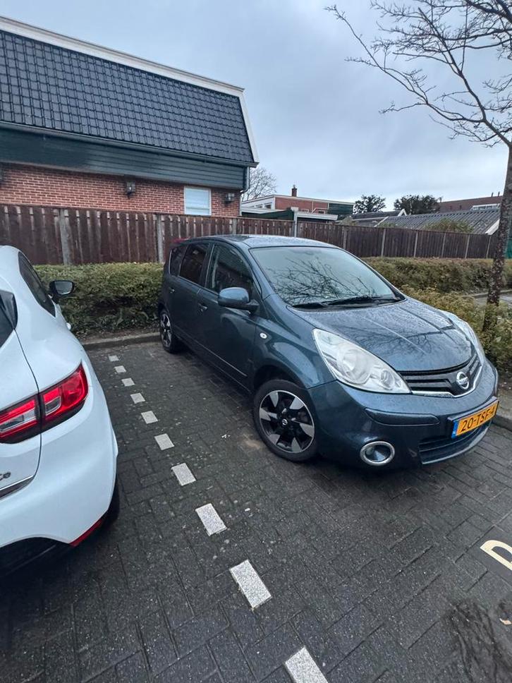 Nissan Note 1.4 16V 2012 Blauw originele kilometer, Auto's, Nissan, Particulier, Note, Benzine, C, Hatchback, Handgeschakeld, Origineel Nederlands