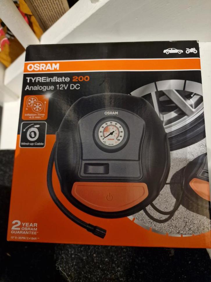 Nieuwe Tyreinflate 200 bandenpomp 12V, Auto diversen, Auto-accessoires, Nieuw, Ophalen of Verzenden