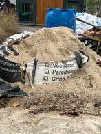 Zak wit metselzand - Gebruikt, Veel Over!, Tuin en Terras, Zand, Ophalen, Gebruikt, Voegzand