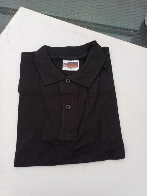 Polo Shirt Zwart- US BASIC maat XL NIEUW, Kleding | Heren, Polo's, Nieuw, Maat 56/58 (XL), Zwart, Ophalen of Verzenden