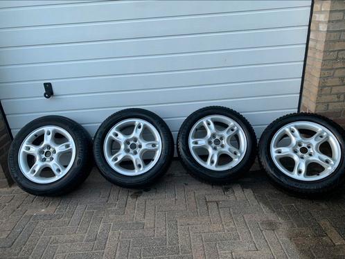 Zeer nette velgen + banden Seat Toledo 2 205/55/16, Auto diversen, Auto-accessoires, Zo goed als nieuw, Ophalen