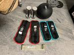 Fitness set gewichten manchetten slam bal elastiek, Gebruikt, Diverse fitness, Gewichten, Ophalen of Verzenden