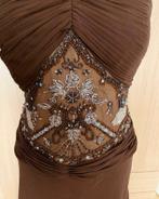 Sposa Bella lange jurk maat 44 NIEUW [V], Kleding | Dames, Gelegenheidskleding, Overige typen, Bruin, Maat 42/44 (L), Nieuw