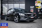 Volvo V60 1.5 T3 Nordic+*AUTOMAAT*NAVI*R-DESIGN*NAP*TREKHAAK, Euro 6, 4 cilinders, Zwart, Origineel Nederlands