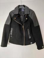 Stoere bikerjack RETOUR 134-140, Kinderen en Baby's, Ophalen of Verzenden, Zo goed als nieuw, Meisje, Jas