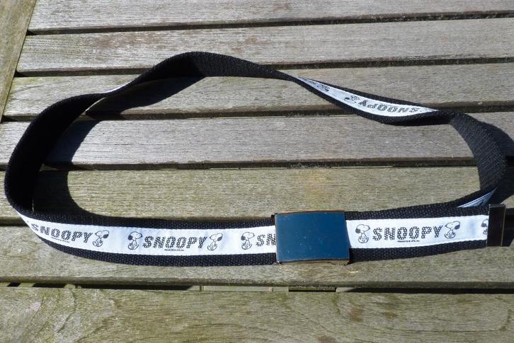 Snoopy riem, Verzamelen, Stripfiguren, Zo goed als nieuw, Kleding, Snoopy, Ophalen of Verzenden