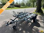 Nieuwe Humbaur motortrailer voor 3 motoren 1.000kg geremd, Auto diversen, Aanhangers en Bagagewagens, Gebruikt