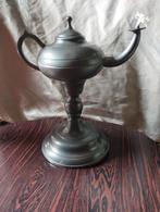 Olielamp tin met kous, Ophalen of Verzenden