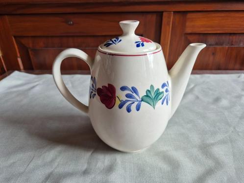 Boerenbont thee/koffiepot van Royal Sphinx / P. Regout, Huis en Inrichting, Keuken | Servies, Zo goed als nieuw, Overige typen