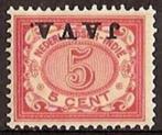 Ned-Indie NVPH nr 68f postfris Opdruk Java Kopstaand 1908, Nederlands-Indië, Verzenden, Postfris