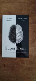 Superbrein - Deepak Chopra & Rudolph Tanzi, Boeken, Ophalen of Verzenden, Zo goed als nieuw, Overige onderwerpen, Deepak Chopra, Rudolph Tanzi