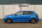 Audi A3 Sportback 35 TFSI 150pk CoD S-Line -NAVI-ECC-, Auto's, Audi, Voorwielaandrijving, 4 cilinders, 150 pk, Blauw