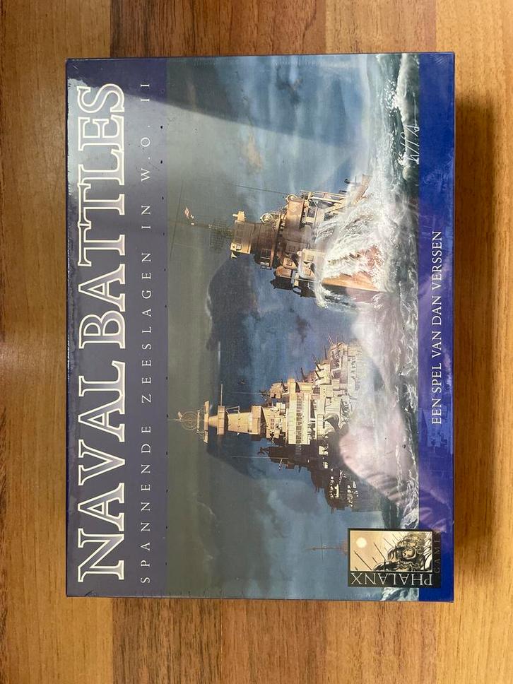Naval Battles Bordspel - Nieuw in Verpakking, Hobby en Vrije tijd, Gezelschapsspellen | Bordspellen, Nieuw, Een of twee spelers