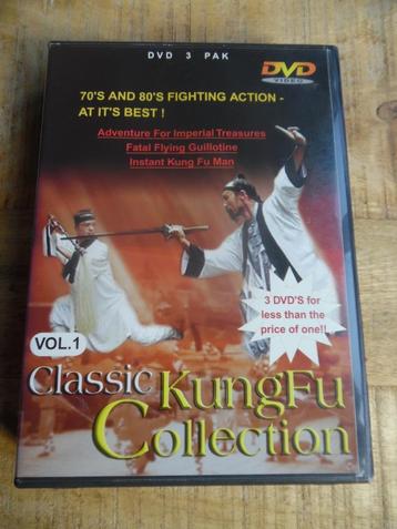 MARTIAL ART - CLASSIC KUNG FU COLLECTION 3 FILMS beschikbaar voor biedingen