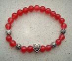 Armband Hart van carneool, Info.adorabeads@gmail.com, Adorabeads, Overige kleuren, Nieuw