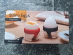 Eierdopjes Sumo Eggs *pelegdesign, Huis en Inrichting, Ophalen of Verzenden, Nieuw, Overige stijlen, Overige typen