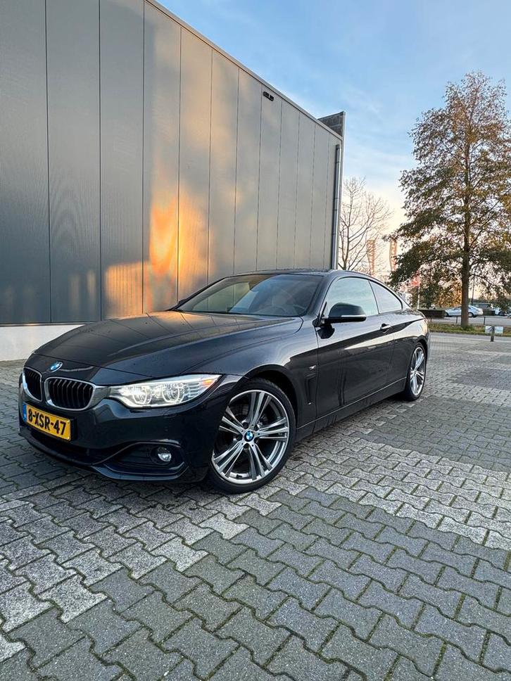 Nette BMW 428i 2015 Aut. Zwart, Auto's, BMW, Particulier, 4-Serie, ABS, Adaptieve lichten, Airbags, Airconditioning, Alarm, Bluetooth