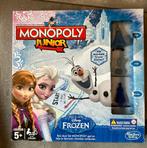 Monopoly junior Frozen, Hobby en Vrije tijd, Gezelschapsspellen | Kaartspellen, Hasbro, Ophalen of Verzenden, Zo goed als nieuw