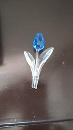 swarovski tulp blauw, Verzamelen, Swarovski, Ophalen of Verzenden, Zo goed als nieuw, Huisaccessoire