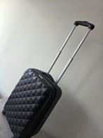 Zwarte Trolley Koffer - Zo goed als nieuw!, Sieraden, Tassen en Uiterlijk, Koffers, Wieltjes, Hard kunststof, Minder dan 50 cm