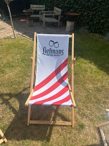 13 stuks strand- klapstoel Liefmans in 1 koop of of per beschikbaar voor biedingen