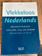 Vlekkeloos Nederlands Studieboek, Ophalen of Verzenden, Gelezen, MBO