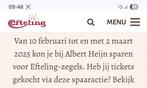 1 efteling flexibel ticket, albert heijn spaaractie, Eén persoon, Overige soorten