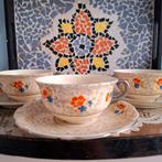 Geha Sphinx, 3 thee kop en schotels, Antiek en Kunst, Ophalen of Verzenden