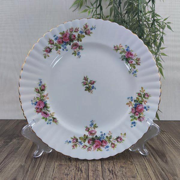 Royal Albert Moss Rose Dinerbord 26cm, Antiek en Kunst, Antiek | Servies los, Ophalen of Verzenden