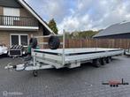 Henra plateauwagen XXL 703x248 3 asser 3500KG NETJES 2022, Gebruikt