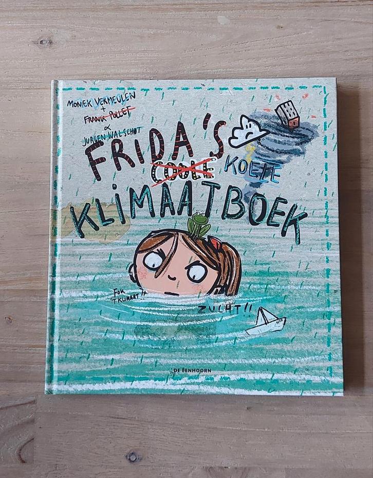Frank Pollet - Frida's coole klimaatboek, Boeken, Kinderboeken | Jeugd | 10 tot 12 jaar, Gelezen, Non-fictie, Ophalen of Verzenden