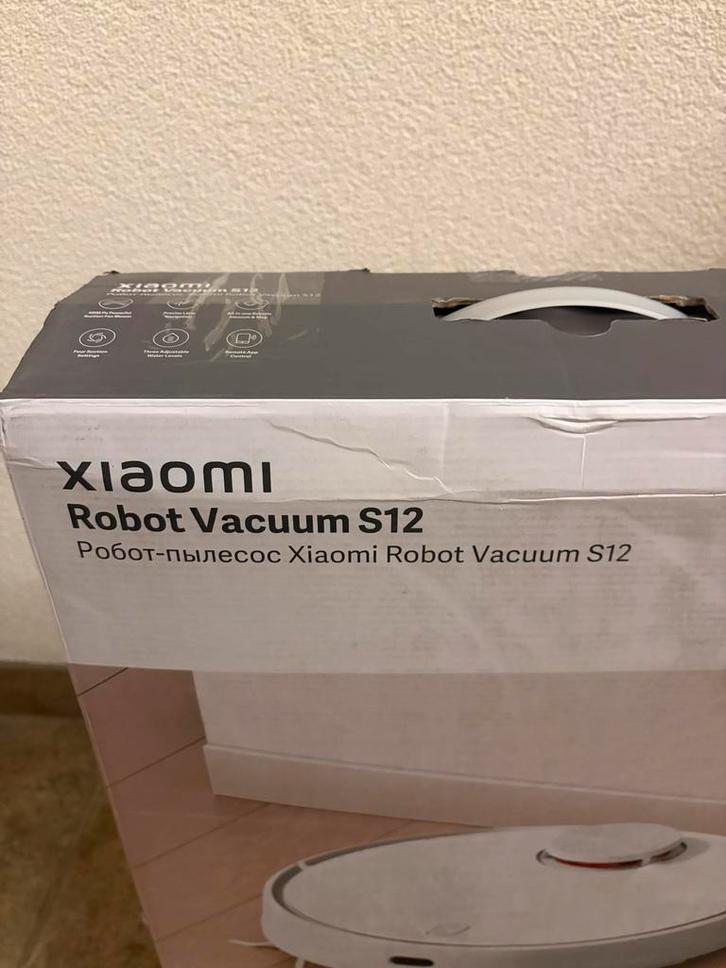 Xiaomi Robot Vacuum S12 - Robotstofzuiger, Witgoed en Apparatuur, Stofzuigers, Zo goed als nieuw, Robotstofzuiger, Minder dan 1200 watt