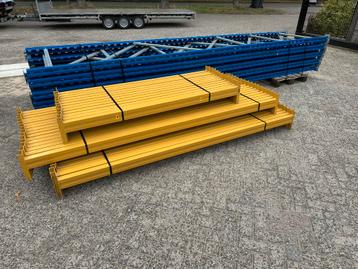 Gebruikte palletstelling l 500x100 l Netjes l blauw/oranje beschikbaar voor biedingen