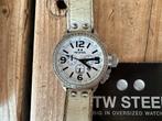 TW Steel Horloge, Overige merken, Staal, Ophalen of Verzenden, Met strass